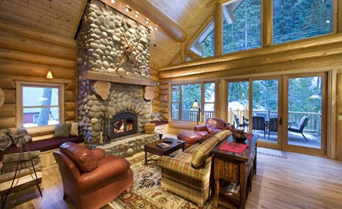 Bring the outdoors indoors by giving your home a rustic twist