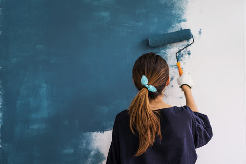 Using color to bring a room to life.