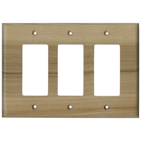 Hickory Unfinished - Single Toggle Switch Plates