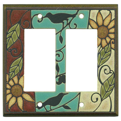 Mosaic Sunflower Ceramic