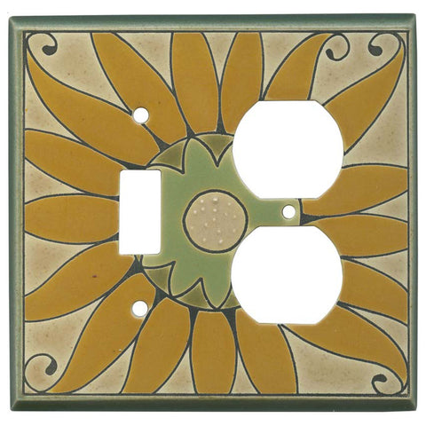 Golden Sunflower Ceramic