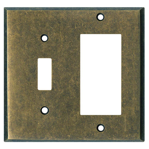 Dark Mottled Antique Brass