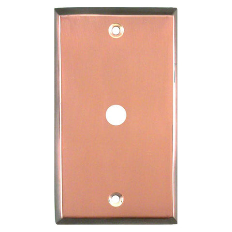 Antiqued Edge Copper - Cable Wall Plates