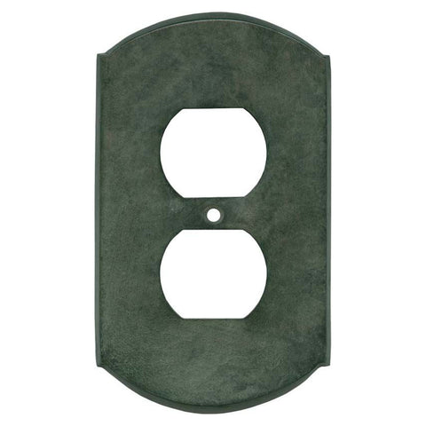 Ovalle Verdigris - Cable Wall Plates