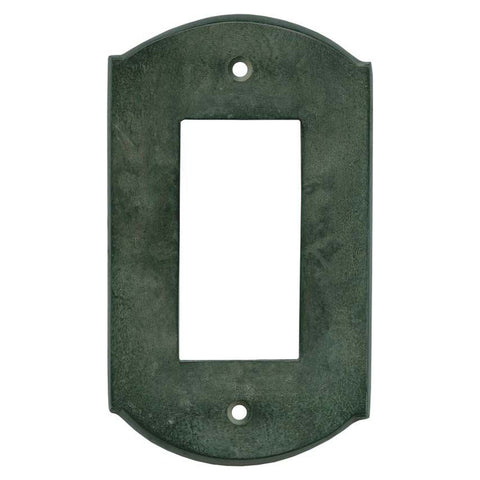 Ovalle Verdigris - Cable Wall Plates