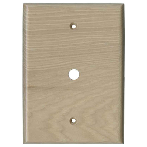 Hickory Unfinished - Single Toggle Switch Plates