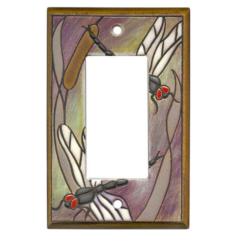 Dragonfly Bulrush Ceramic
