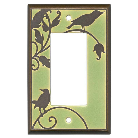 Songbirds Green Ceramic