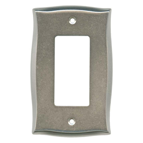 Brainerd Lylah Vintage Nickel - Combination 1 Toggle/Rocker Switch Covers