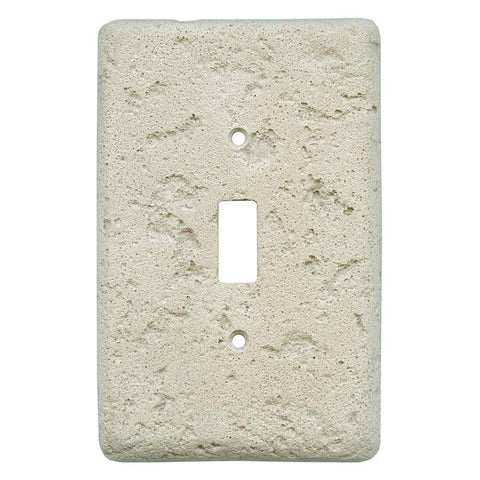 Stonique Cappuccino - Single Toggle Switch Plates