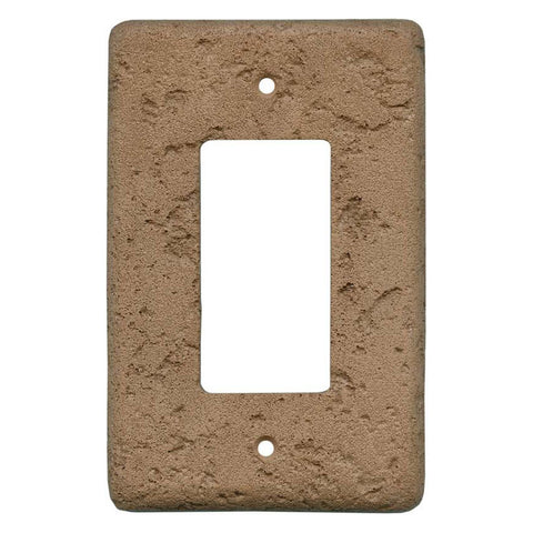Stonique Terra Cotta - GFCI Rocker Switch Plate Covers