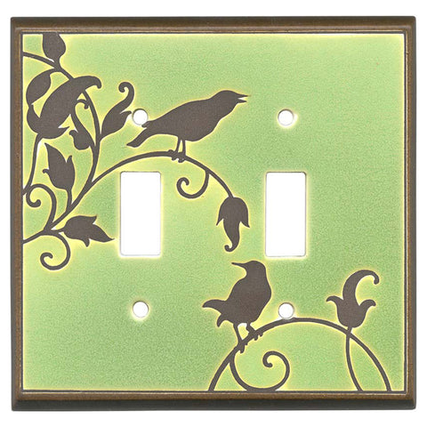 Songbirds Green Ceramic