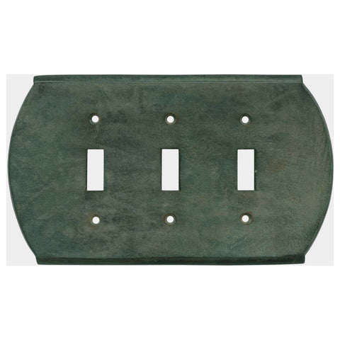 Ovalle Verdigris - Cable Wall Plates