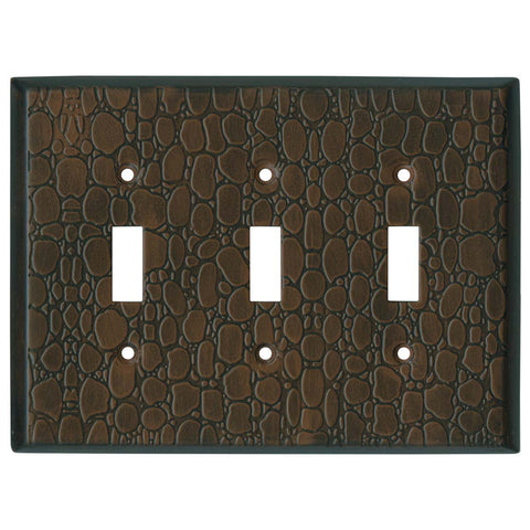 Brown Leather Steel