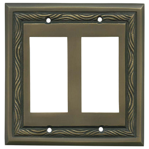 Rope Accent Antique Brass