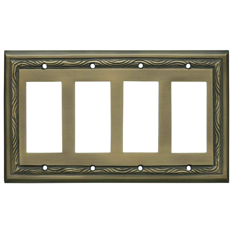 Rope Accent Antique Brass