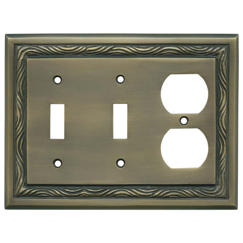 Rope Accent Antique Brass