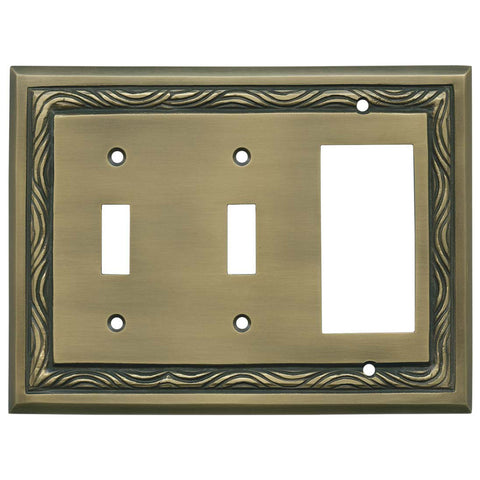 Rope Accent Antique Brass