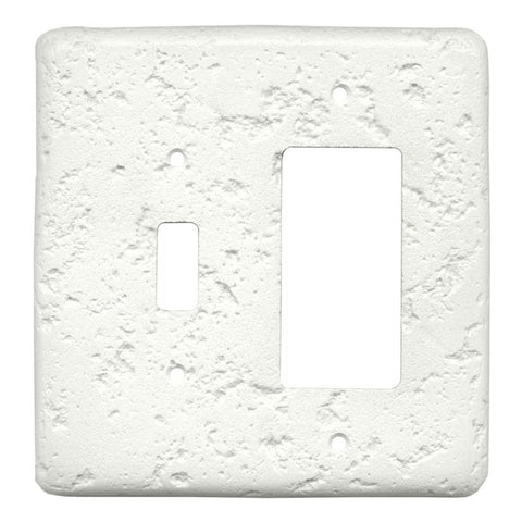 Stonique Linen - Combination 1 Toggle/Rocker Switch Covers