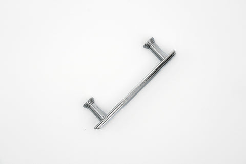 Satin Nickel Detailed Edge Rectangular Pull