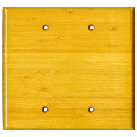 Bamboo Evening Glow Yellow - Single Toggle Switch Plates