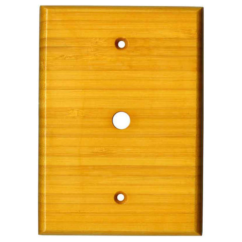 Bamboo Evening Glow Yellow - Cable Wall Plates