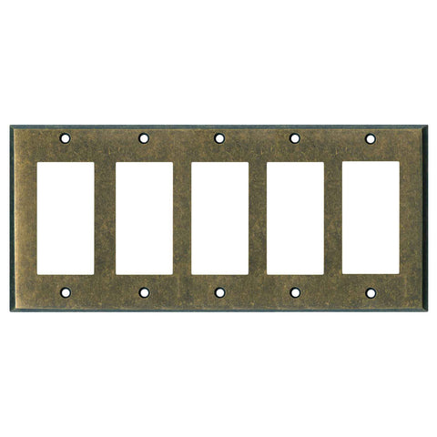 Dark Mottled Antique Brass