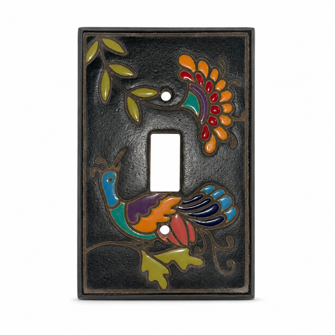 Fantasy Bird Black Ceramic - 1 Toggle