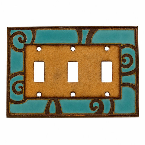 Swirls Ceramic - 3 Toggle
