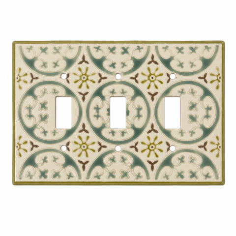 Crochet Teal Ceramic - 3 Toggle