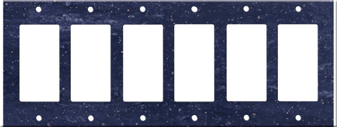 Corian Elderberry 6 GFCI Rocker Decora Switch Covers