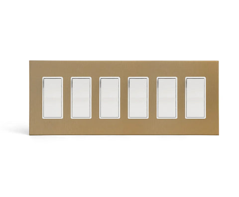 CleanPlate Gold - 6 GFI Rocker
