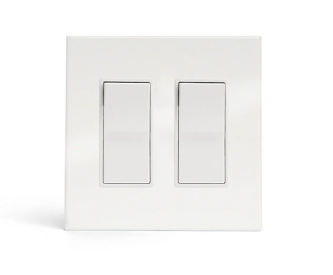 CleanPlate White - 2 GFI Rocker