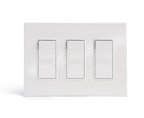 CleanPlate White - 3 GFI Rocker