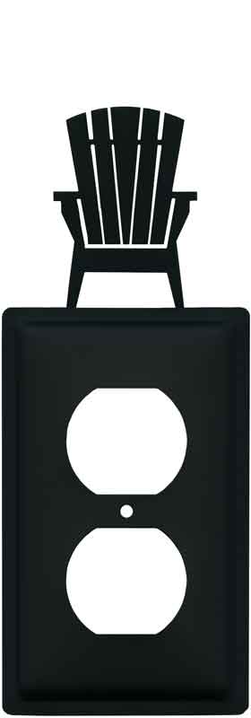 Adirondack Chair Black - Outlet Covers