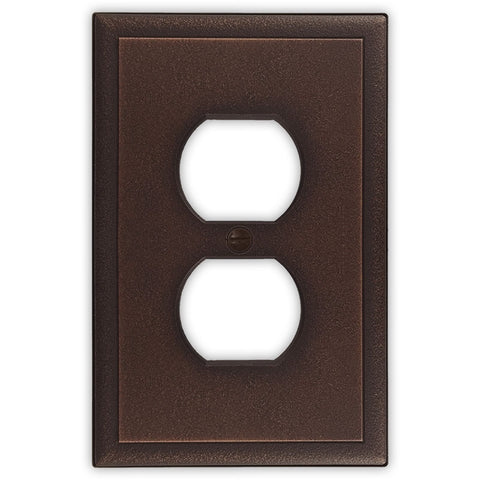 Ambient Oil Rubbed Bronze - GFCI Rocker Switch Plate Covers