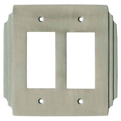 Art Deco Miami Beach Satin Nickel