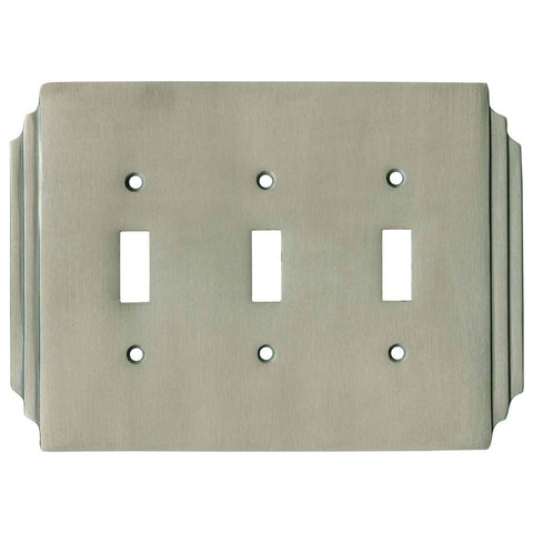 Art Deco Miami Beach Satin Nickel