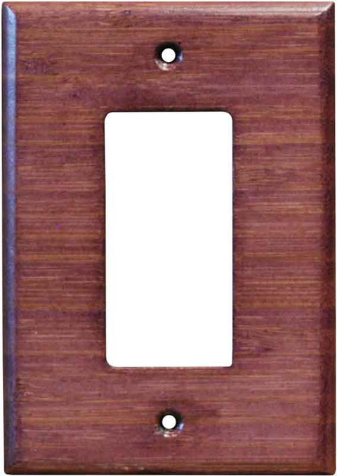 Bamboo Wild Geranium Purple - GFCI Rocker/Duplex Outlet Wall Plates
