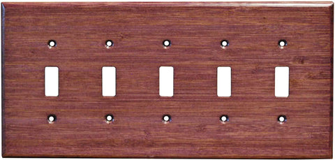 Bamboo Wild Geranium Purple - GFCI Rocker/Duplex Outlet Wall Plates