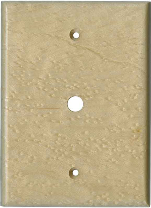 Birdseye Maple Satin Lacquer - Combination 1 Toggle/Outlet Cover Plates
