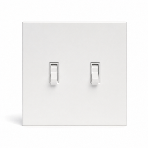 CleanPlate White - 2 Toggle