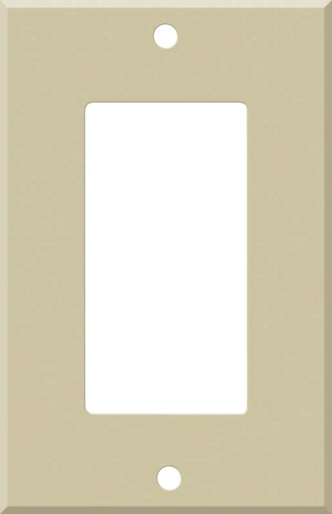 Corian Sand - GFCI Rocker Switch Plate Covers