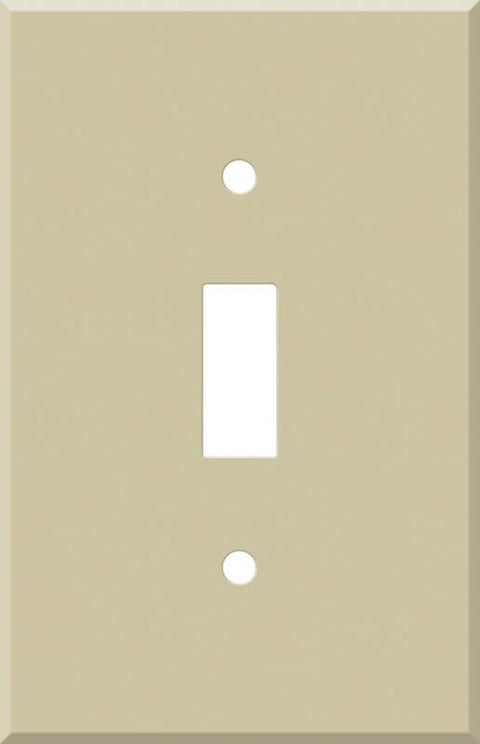 Corian Sand - Single Toggle Switch Plates