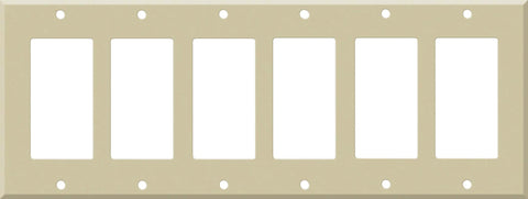 Corian Sand 6 GFCI Rocker Decora Switch Covers