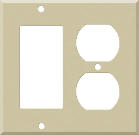 Corian Sand - GFCI Rocker/Duplex Outlet Wall Plates