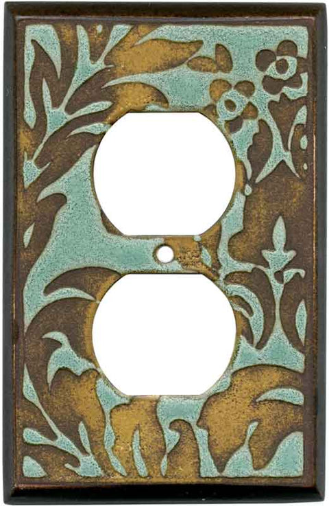 Damask Turquoise Ceramic