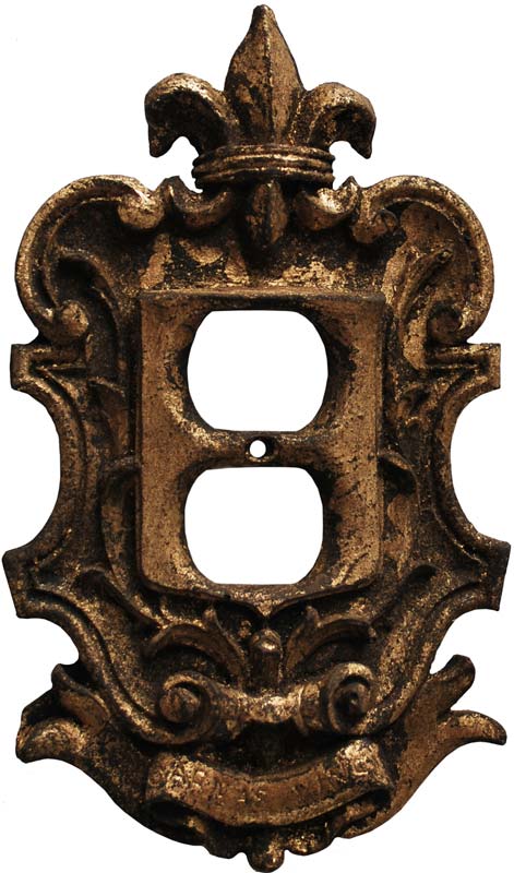 Fleur de Lis Renaissance - Outlet Covers