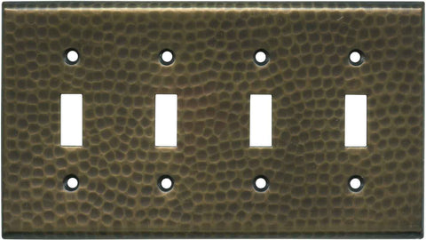 Hammered Antique Brass