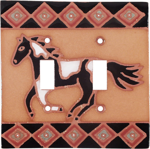 Horse Diamond - Cable Wall Plates